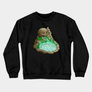 Pond of Death - Nature Skull Pool Crewneck Sweatshirt